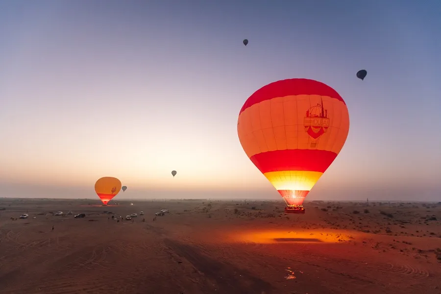 Standard Hot Air Balloon Package